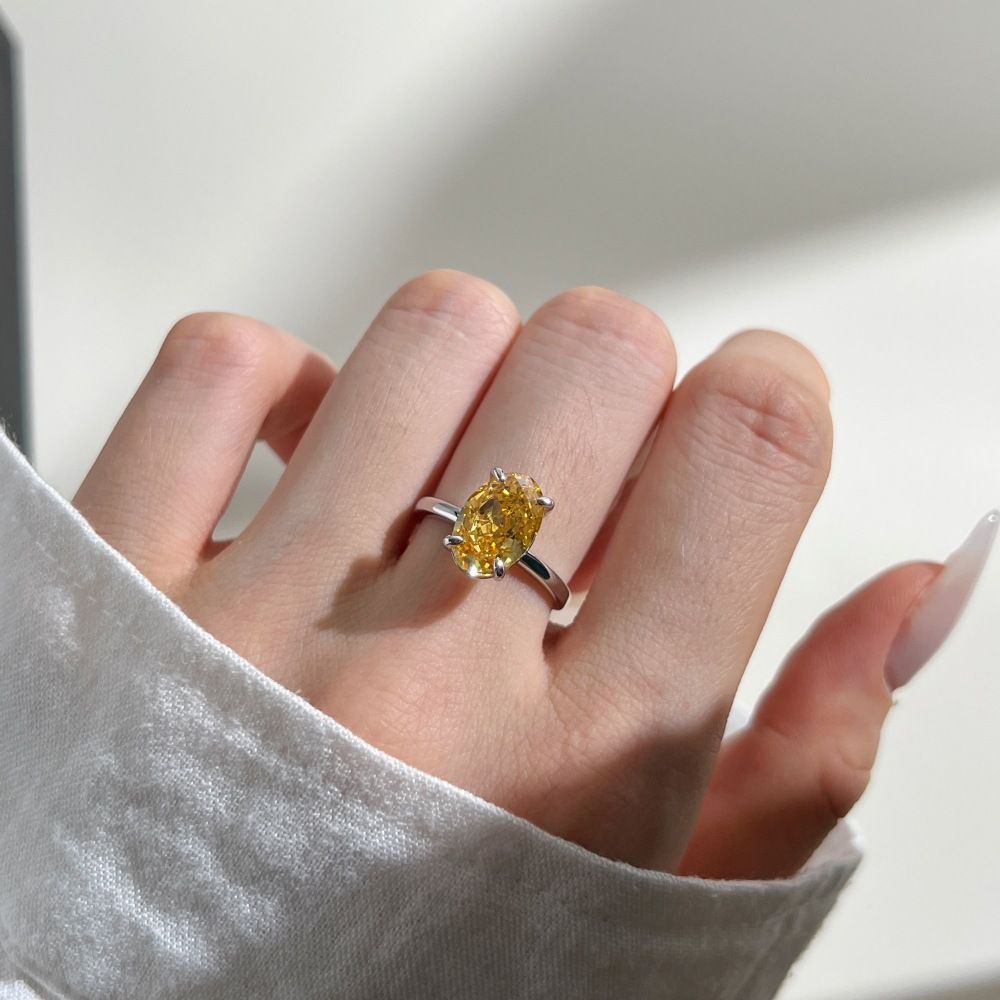 ENDLESSLOVE STERLING SILVER RING /YELLOW